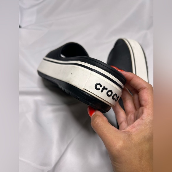CROCS Black Slide Sandals - Picture 5 of 9